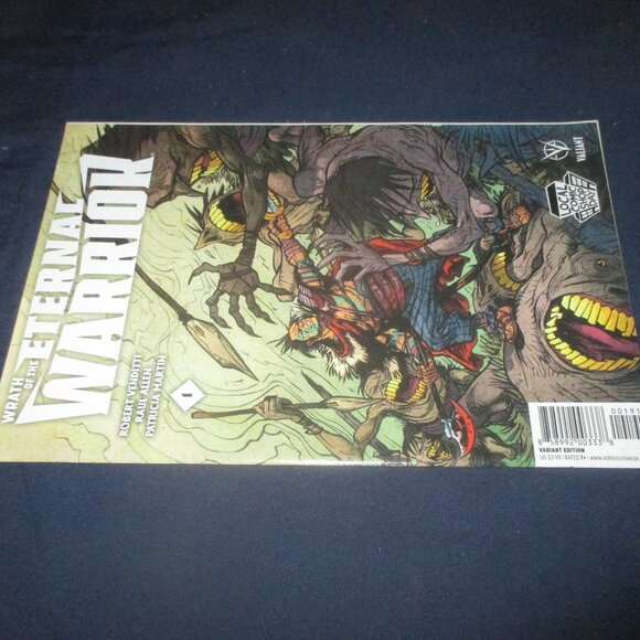 Wrath Of The Eternal Warrior #1 (Valiant comics, 2015) Variant LCBD Cover - Picture 3 of 3